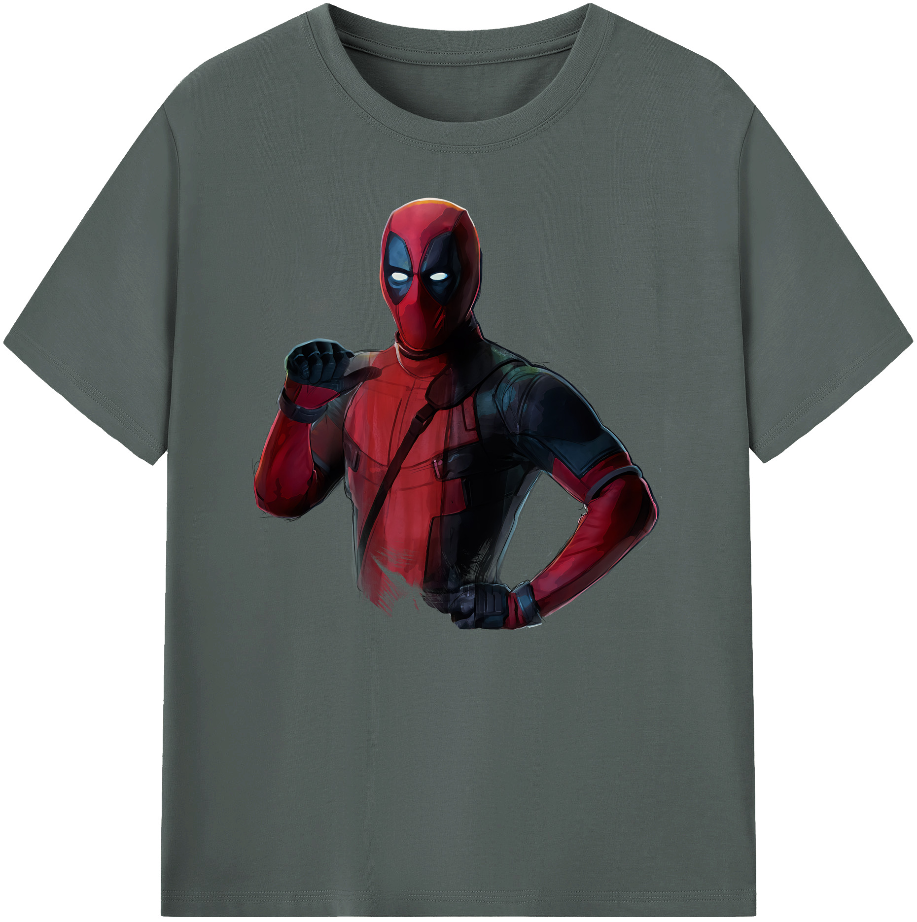 （画像用） Deadpool デッドプール 綿100％ メンズ半袖Tシャツ｜肌触りやわらか＆通気性